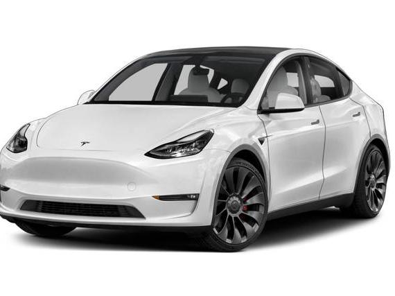 TESLA MODEL Y 2021 5YJYGDEE0MF145220 image